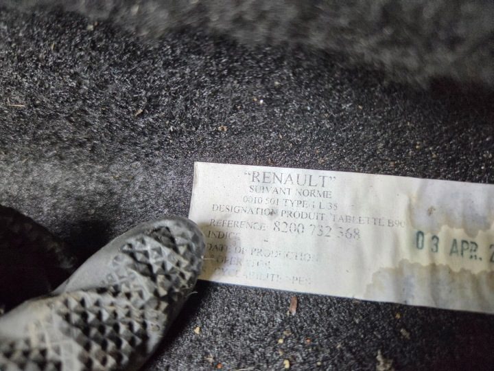 Полка задняя Dacia OE 8200732368, фото 9