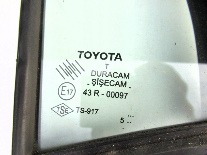 СТЕКЛО ПЕРЕДНЕЕ ПРАВОЕ ДВЕРИ TOYOTA YARIS II 5 ДВ. 05-11 ГОД ПРОИЗВОДСТВО 2005, фото 2