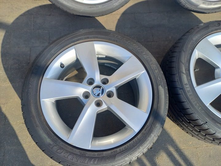 Колеса алюминиевые Skoda 5x100 16'', фото 4
