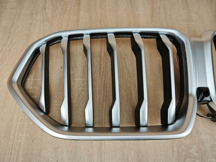 РЕШЕТКА РАДИАТОРА БАМПЕРА ПЕРЕДНЯЯ ПОДСВЕТКА LED BMW X6 G06 РЕСТАЙЛИНГ 5A35D22 12 л.с., фото 4