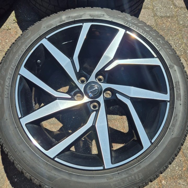 КОЛЕСА ЗИМА ОРИГИНАЛ VOLVO V60 S60 V40 CC V70 235/45 R18, фото 3