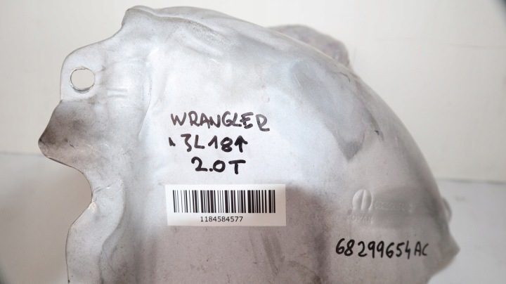 Защита выхлопа JEEP WRANGLER JL 18+ 2.0 68299654AC, фото 7