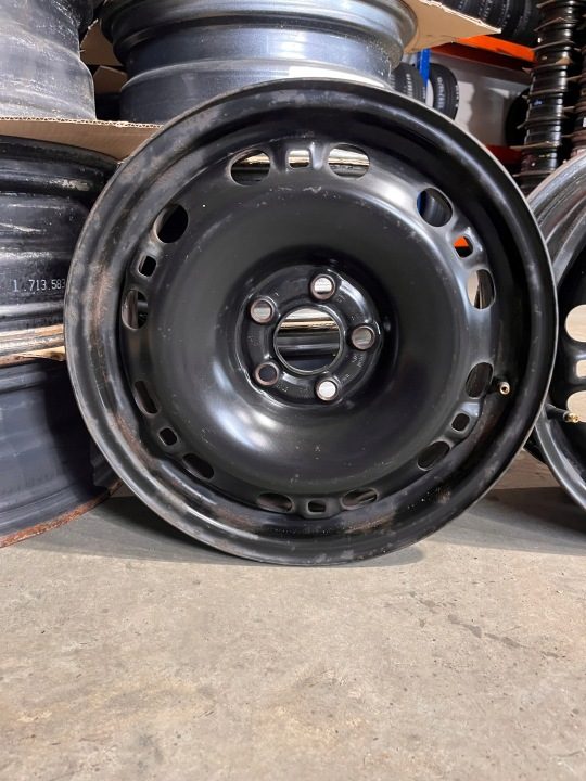 4× Штампованный диск Volkswagen OE VW FOX GOLF POLO IV V VI SKODA FABIA 6.0" x 15" 5x100 ET 38, фото 12