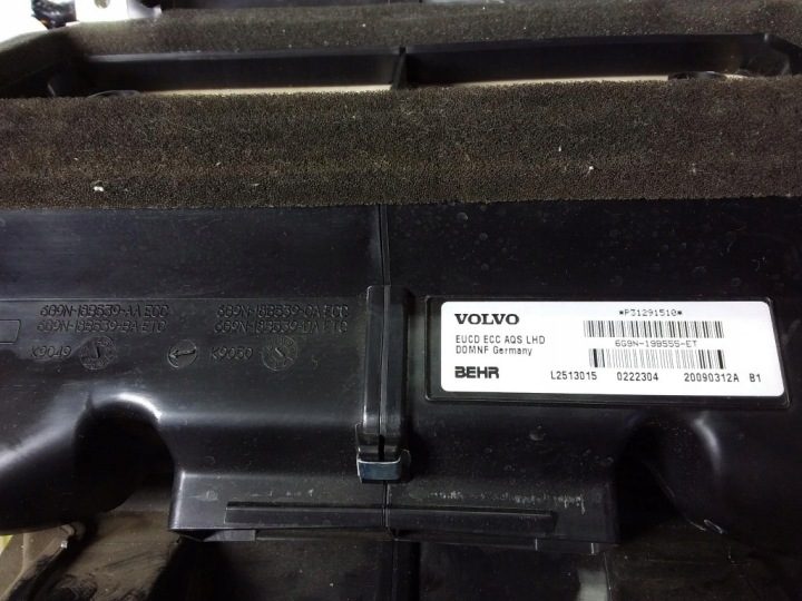 Volvo S80 II рестайлинг отопитель 6G9N-18B539-BA EU, фото 9