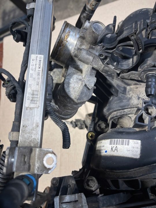 OPEL ASTRA H CORSA D 1.2 1.4 Z14XEP ВПУСКНОЙ КОЛЛЕКТОР 0280600053 55556841 JK, фото 3
