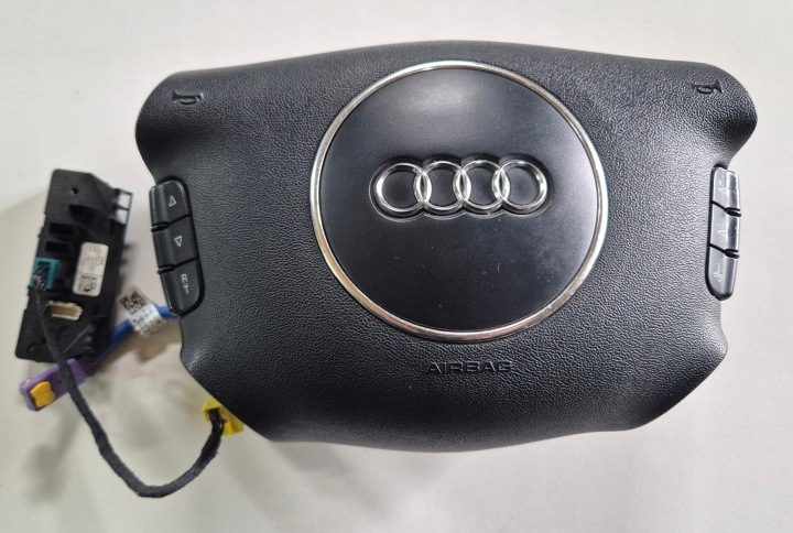 ПОДУШКА РУЛЯ MULTIFUNKCYJNEJ AUDI A4 B6 Z МОДУЛЕМ ЧЕРНАЯ SOUL, фото 1