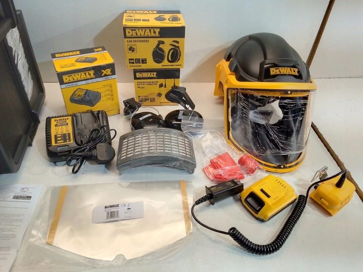 DeWalt DXPGH2SB21 Полумаска oczyszczająca воздух сварочный P3 18 В 2Ah, фото 6