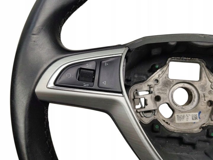 РУЛЬ КОЖА КОЖАНАЯ МУЛЬТИФУНКЦИОНАЛЬНАЯ SKODA RAPID OCTAVIA III 5E0419091BE, фото 5