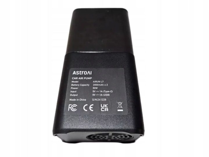 Компрессор воздуха AstroAi Airun L7 150 PSI 10,3 бар, фото 4
