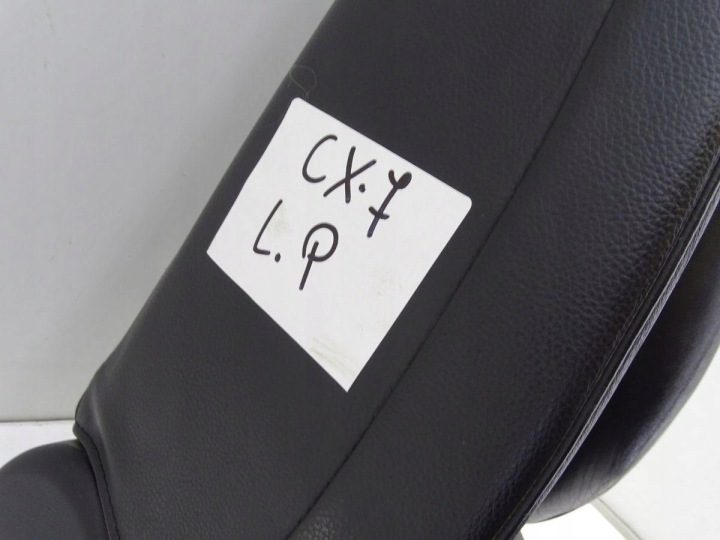 MAZDA CX-7 CX7 06-12 СИДЕНЬЕ ЛЕВОЕ ПЕРЕДНЕЕ ВОДИТЕЛЯ ЧЕРНОЕ КОЖА ЕВРОПА, фото 9