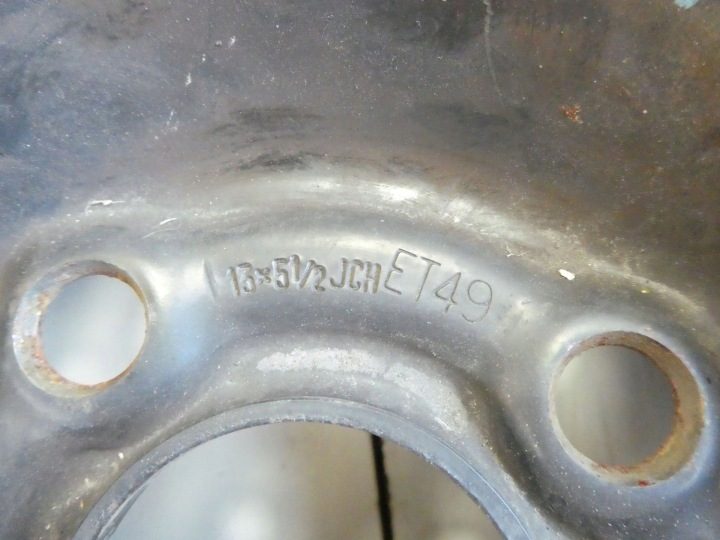 Докатка стальная Opel Corsa R13 13x5.5J ET49, фото 5