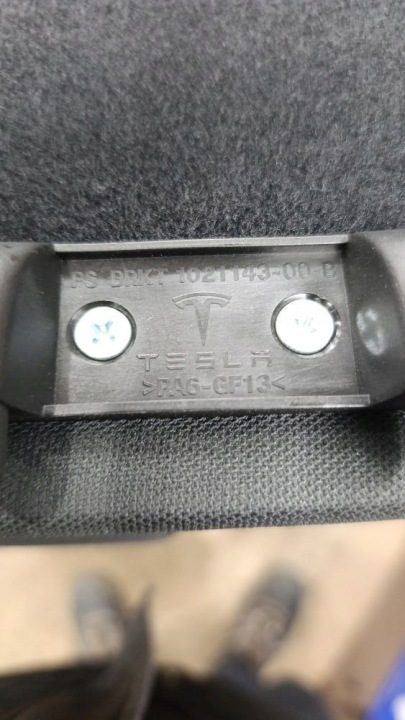 Tesla Model S 2014 Полка задняя багажника 102114300B, фото 7