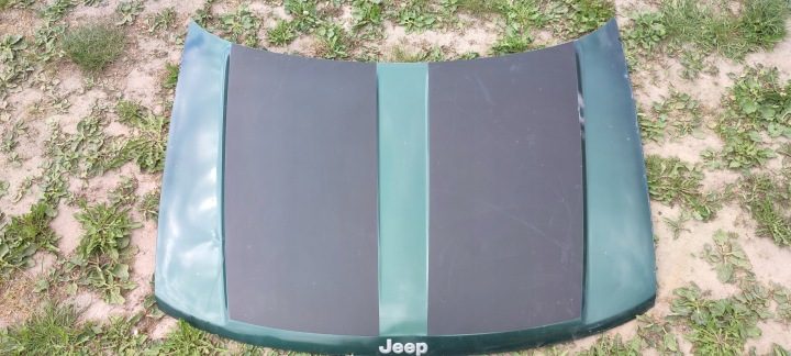 JEEP GRAND CHEROKEE WJ капот двигателя, фото 1