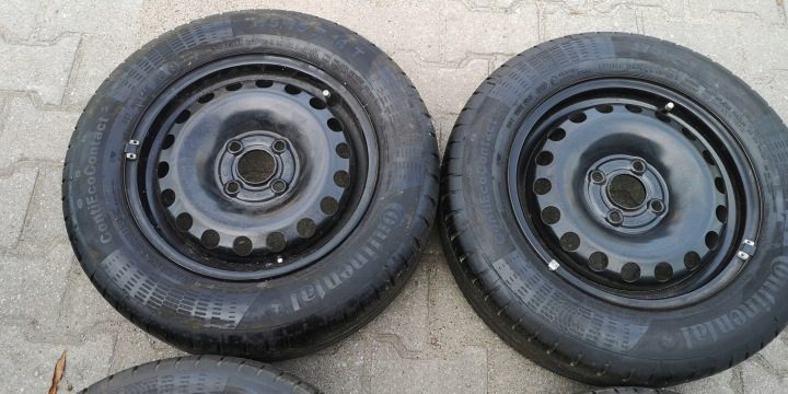 КОЛЕСА ЛЕТО VW UP SKODA CITIGO SEAT MII 5x14 ET35 1S0601027G + 175/65/14 7 мм, фото 3
