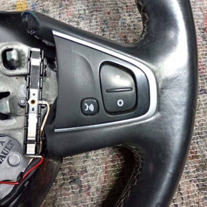 РУЛЬ КОЖА МУЛЬТИФУНКЦИОНАЛЬНАЯ RENAULT CAPTUR CLIO IV РЕСТАЙЛИНГ 484000110R, фото 5