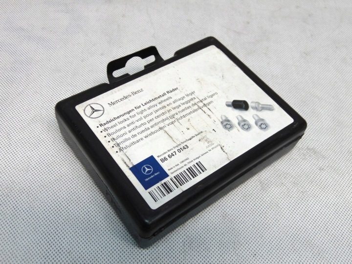 БОЛТЫ СЕКРЕТКИ КОЛЕСА ПРОТИВОУГОННЫЕ M12x1.5 MERCEDES SLK R171 04-11r, фото 2