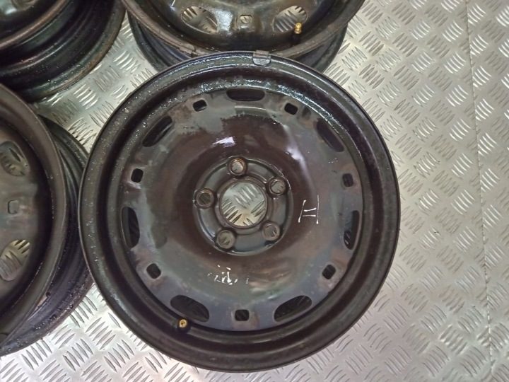 4× Штампованный диск Skoda OE 5.0" x 14" 5x112, фото 3