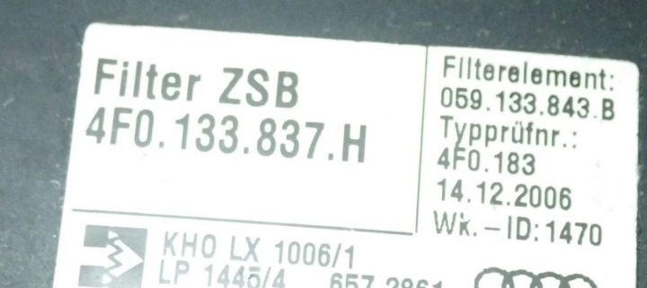 Корпус фильтра воздуха Audi A6 C6 3.0 4F0133837H, фото 10