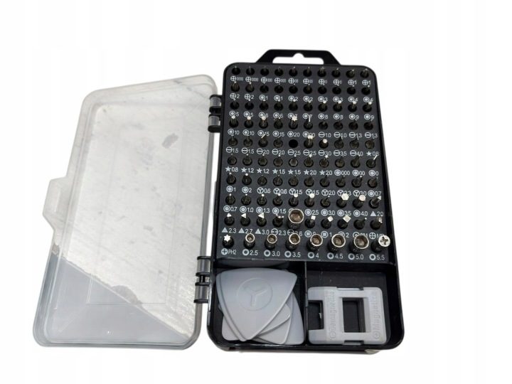 КОМПЛЕКТ ОТВЕРТОК ПРЕЦИЗИОННЫХ 115w1 ŚRUBOKRĘTY TORX WKRĘTAKI PRECYZYJNE, фото 1