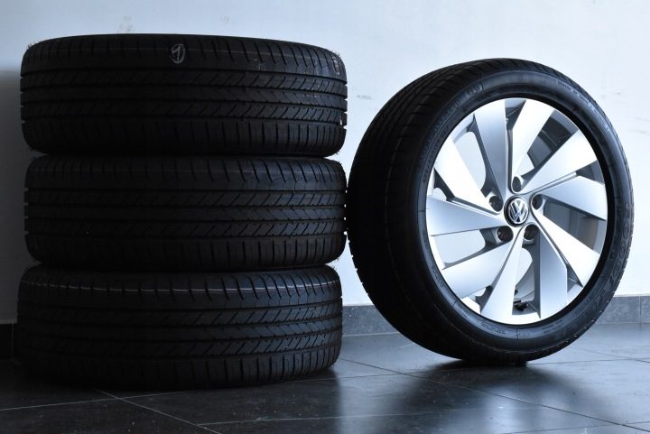 Колеса Диски 17 VW Golf V, VI, VII, VIII 5H0 OEM Goodyear 2023 Лето Новое, фото 1