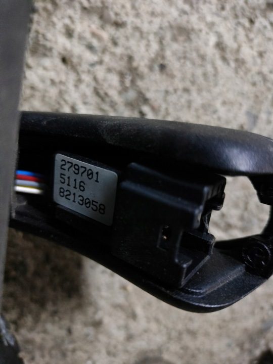 BMW E36 зеркало заднего вида внутреннее с автозатемнением, фото 2