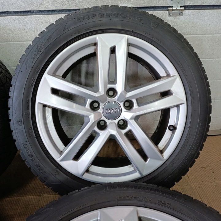 КОЛЕСА ДИСКИ 7J 17" 5x112 ET42 AUDI A3 A4 A5 A6 VW SKODA 8W0601025P ЗИМНИЕ, фото 4