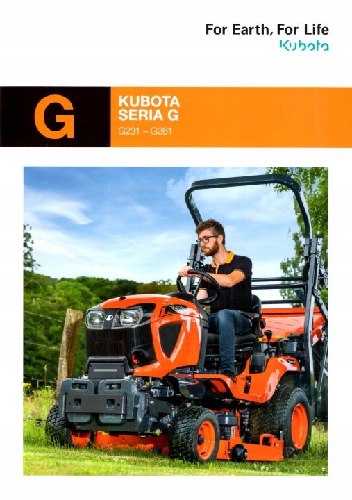 ПРОСПЕКТ KUBOTA СЕРИЯ G. KOSIARKI., фото 1
