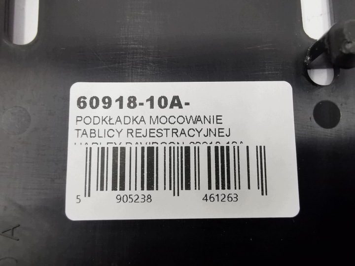 ПРОКЛАДКА КРЕПЛЕНИЕ НОМЕРНОГО ЗНАКА HARLEY DAVIDSON 60918-10A, фото 6