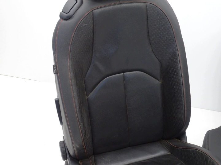 КОМПЛ. СИДЕНЬЯ ДИВАН ОБИВКА КОЖА + ОБШИВКИ SEAT LEON III 5F 3D FR С ПОДОГРЕВОМ, фото 8