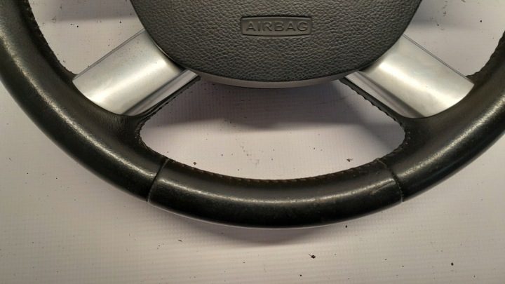 FORD C-MAX MK1 I РУЛЬ КОЖА ПОДУШКА БЕЗОПАСНОСТИ, фото 2