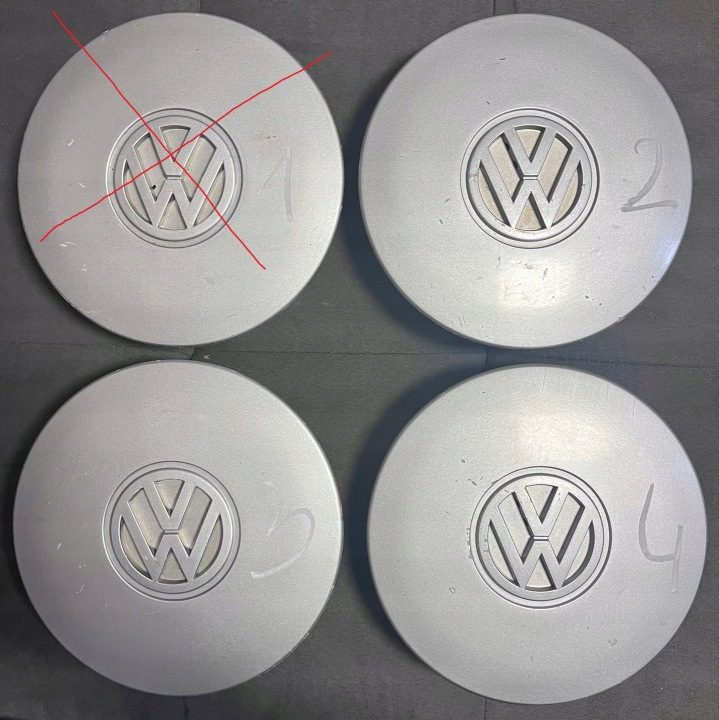 4× Крышка Volkswagen OE 60 мм Volkswagen 1H0601149H OE x, фото 6