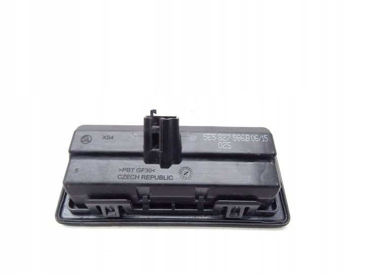 РУЧКА КРЫШКИ БАГАЖНИКА КОНЦЕВИК ЗАДНИЙ SKODA OCTAVIA III 5E5827566B, фото 3