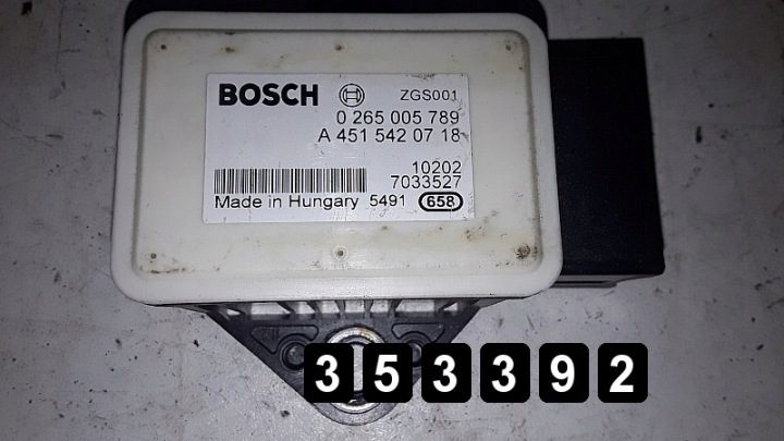 2010 Smart Fortwo ЭБУ 0265055789, фото 2