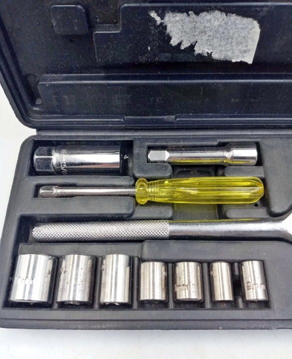 Торцевые головки в кейсе 21cz 3/8 4-19mm KN21, фото 2
