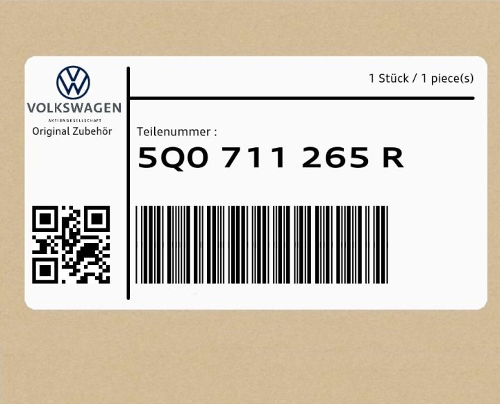 ТЯГА 5Q0711265R VW Golf, фото 1
