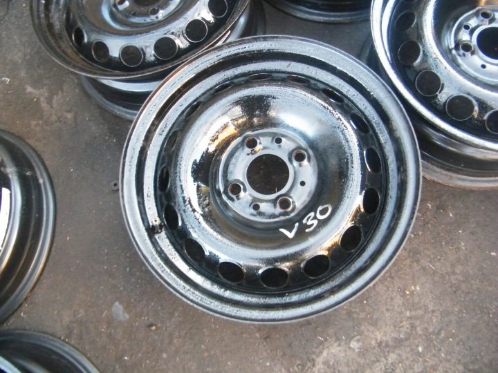 4× Штампованный диск Fiat OE FIAT 500, PUNTO, PANDA 5.5" x 14" 4x98 ET 35, фото 3