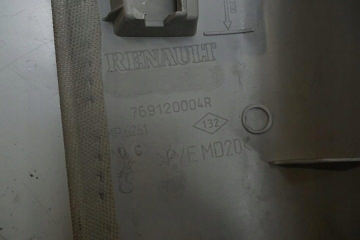 НАКЛАДКА СТОЙКИ ЛЕВАЯ ПЕРЕДНЯЯ RENAULT LAGUNA III КУПЕ, фото 4