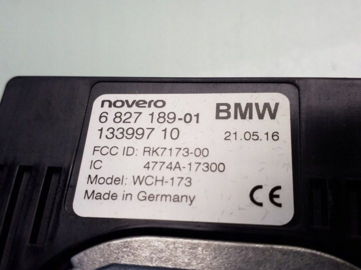 2017 BMW 7 G11 G12 Беспроводная зарядка 6827189, фото 3