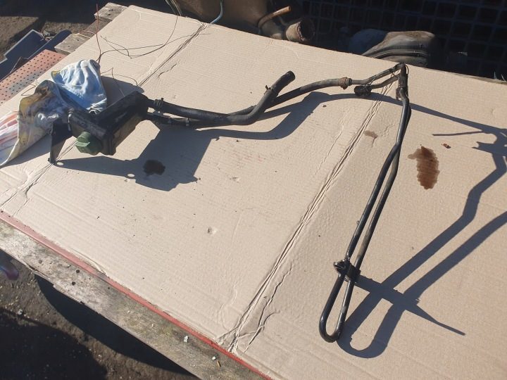Трубка гидроусилителя Volkswagen Passat B5 04 рестайлинг 1.9 TDI ОРИГ. ФОТО, фото 1