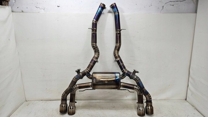 Глушитель Tytanowy BMW X3M X4M F98 F97 Valvetronic Designs Special, фото 8