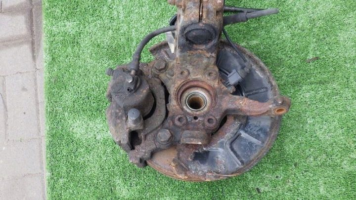 СТОЙКА АМОРТИЗАТОР ПРУЖИНА ПРАВАЯ ПЕРЕДНЯЯ VW EOS 2.0 FSI 1T0413031DP, фото 6
