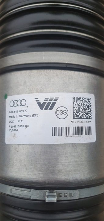Амортизатор пневматический Audi Q5 80A616039K 2024 год, фото 2