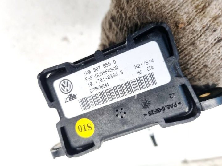 Skoda Octavia Датчик скорости ESP 2005 2.0L 1K0907655D, фото 4