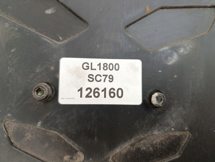 MB Каркас под кофр центральный GIVI HONDA GL 1800 г, фото 6