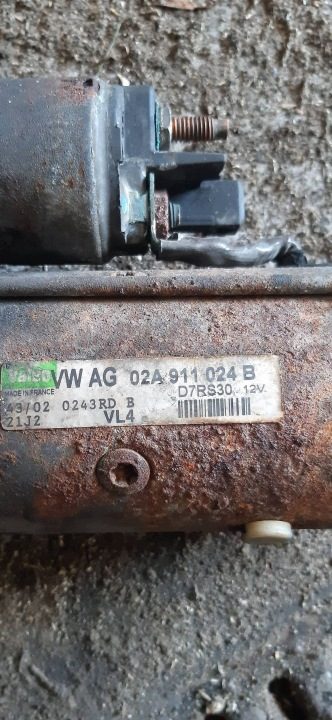 Стартер Volkswagen Bora 02A911024B, фото 3