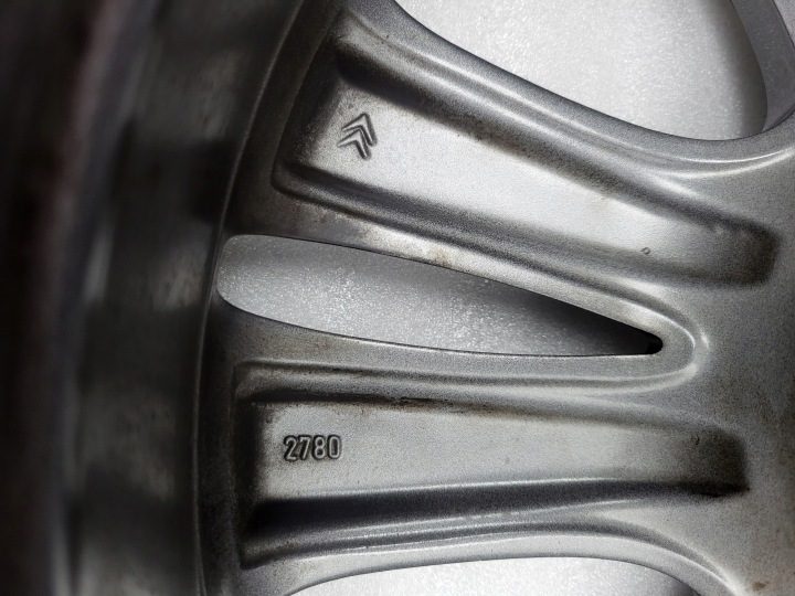 Литой диск Citroen OE CITROEN C5 3 III 7.0" x 17" 5x108 ET 28, фото 3