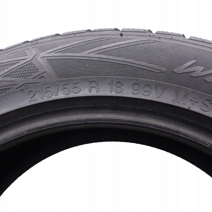 2× Шина зимняя Vredestein Wintrac Pro 215/55R18 99 В сцепление на снегу (3PMSF), защита диска, усилитель (XL), фото 4