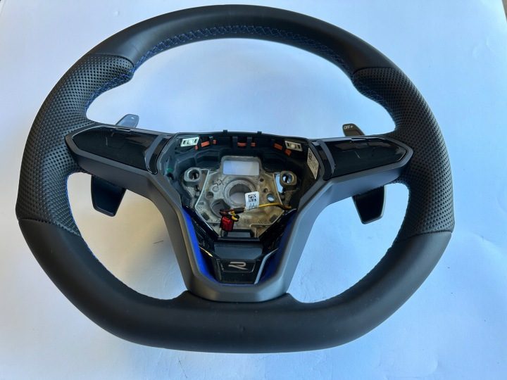 РУЛЬ МУЛЬТИФУНКЦИОНАЛЬНЫЙ ЧЕРНЫЙ (КОЖА) VOLKSWAGEN ARTEON 3H 3G8419089C, фото 3