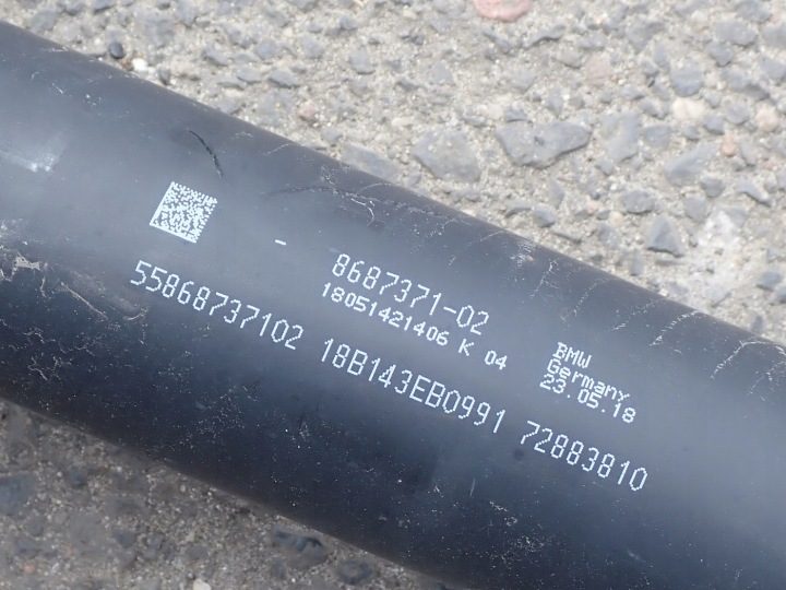 КАРДАННЫЙ ВАЛ ОРИГИНАЛ BMW 5 G30 G31 520D 2.0D 140 кВт 18 г., фото 7