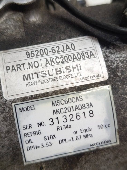 Suzuki Sx4 SX-4 06-13 1.6 Компрессор кондиционера 95200-62JA0, фото 5